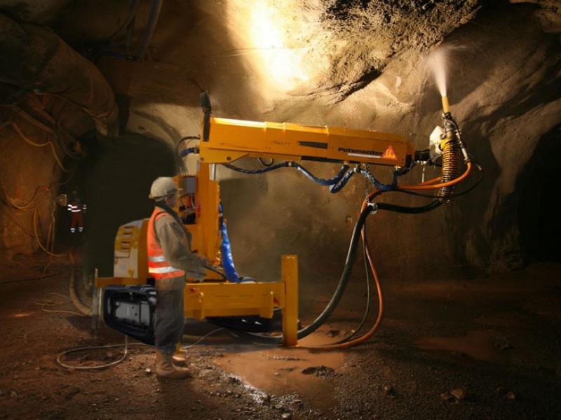 shotcrete suite for tunnels