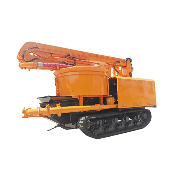 Hydraulic Self Loading Crawler Concrete Pump Truck