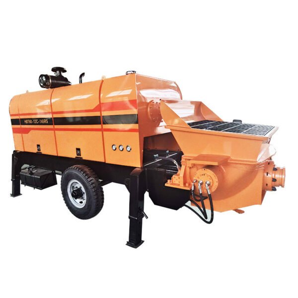 Mini Concrete Pump Truck with Portable Concrete Pump 2