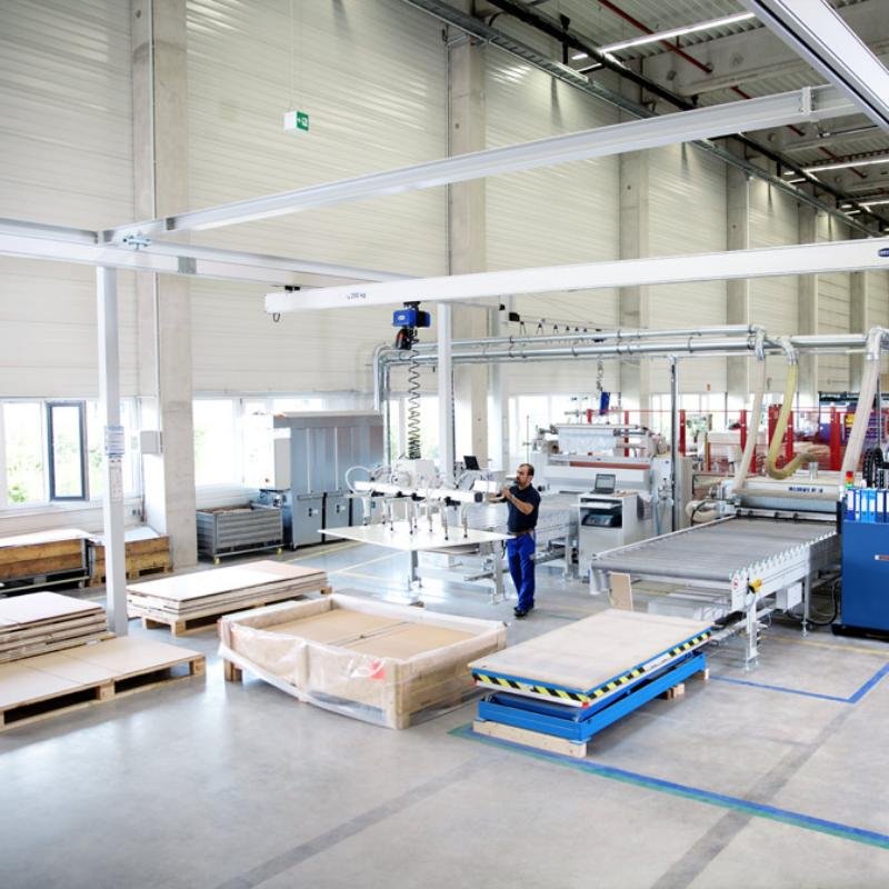 Aluminum Workstation Crane Systems