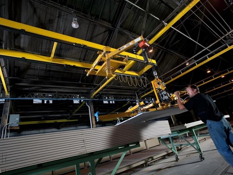 Bridge Mounted Articulating Jib Crane