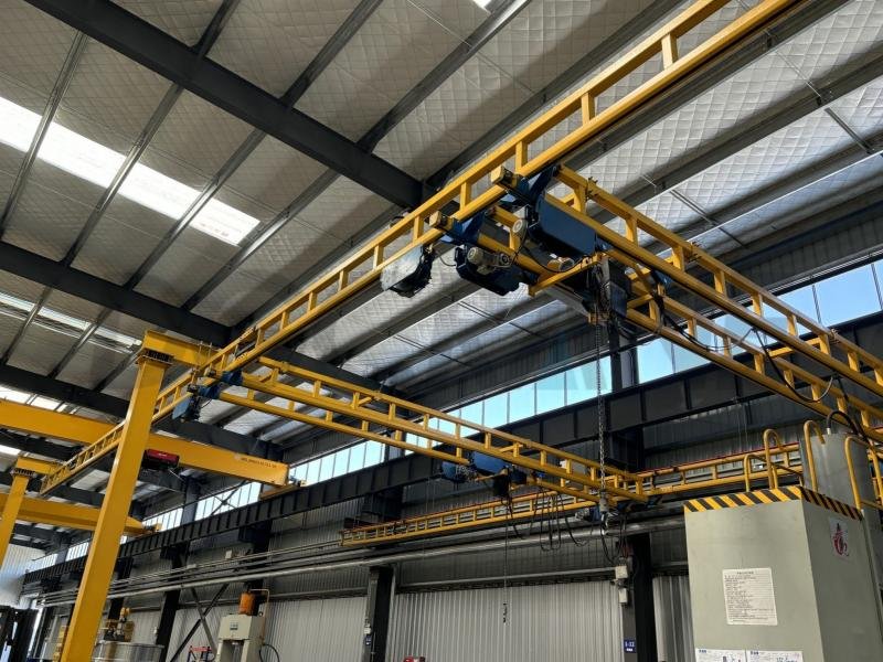 Double Girder Freestanding Workstation Bridge Crane