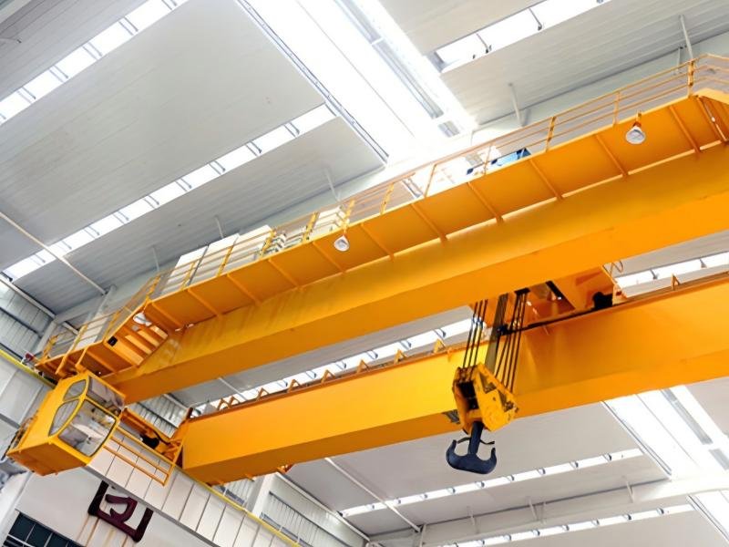 Double Girder Overhead Crane with Electric Hoist