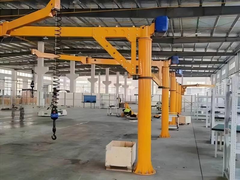 Free Standing Articulating Jib Crane