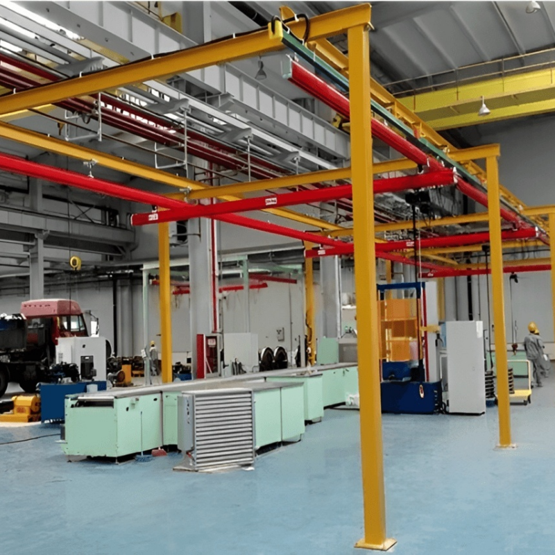 Freestanding Workstation Crane