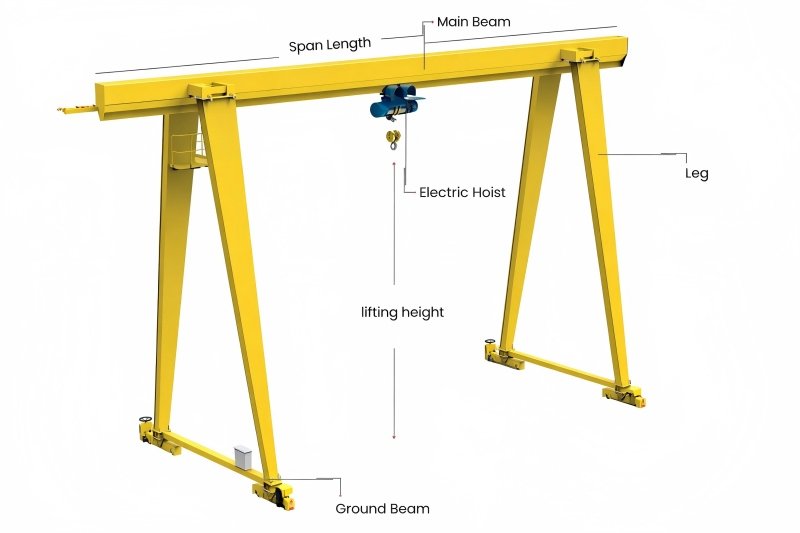 Gantry Overhead Cranes