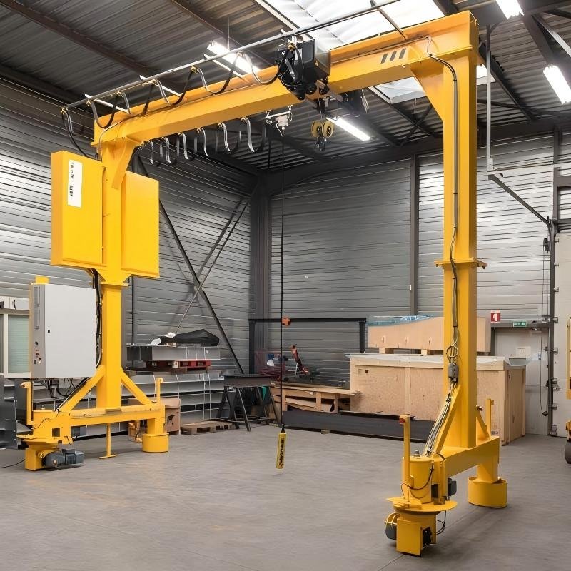 Indoor gantry cranes