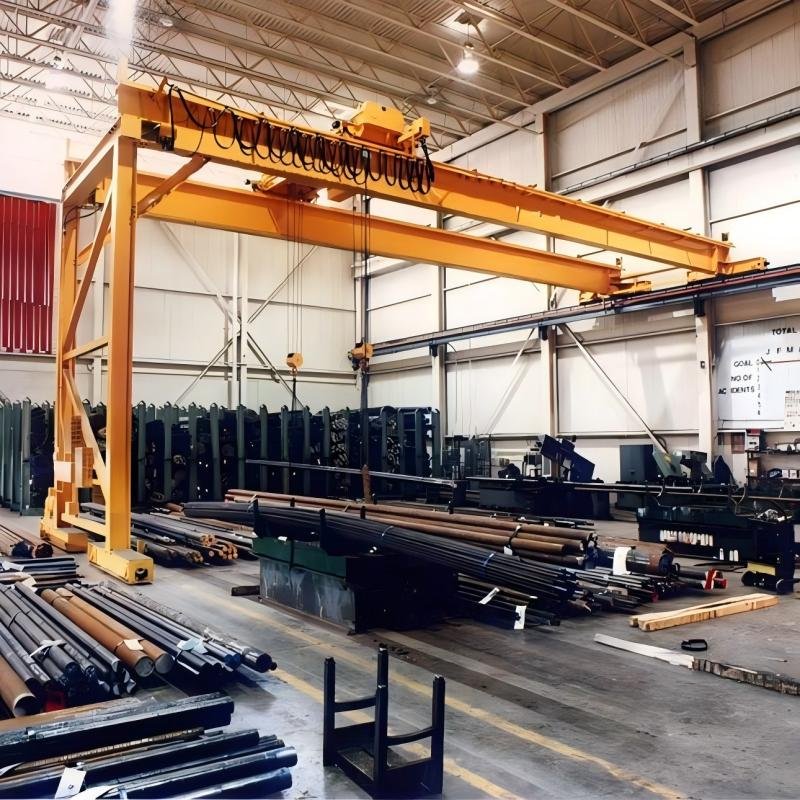 Manufacturing gantry crane