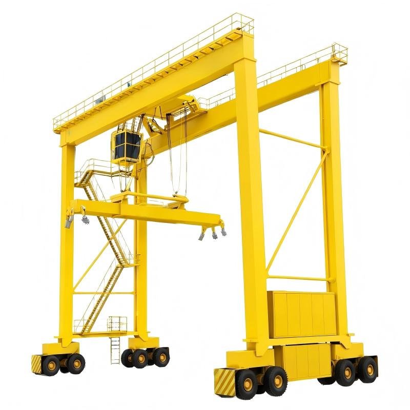 Rubber Tyred Gantry Cranes (RTG)