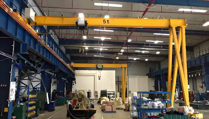 Semi Gantry Cranes applications