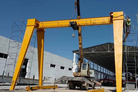 Single Girder Gantry Crane Applications