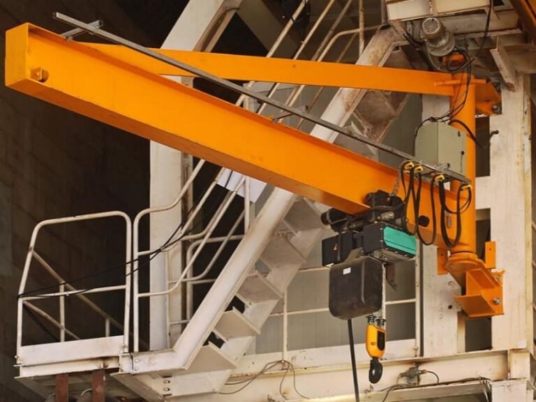 application of Wall mounted jib crane
