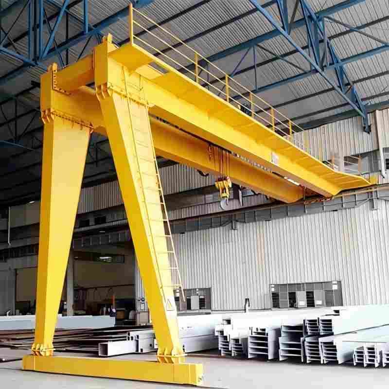 double girder semi gantry cranes