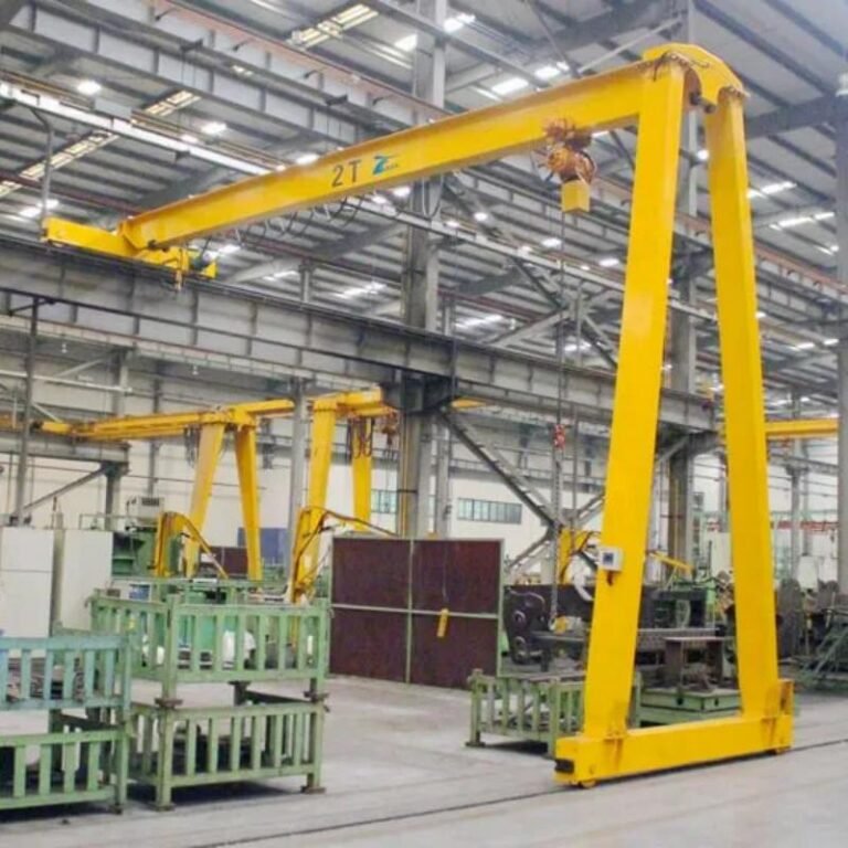 single girder semi gantry crane
