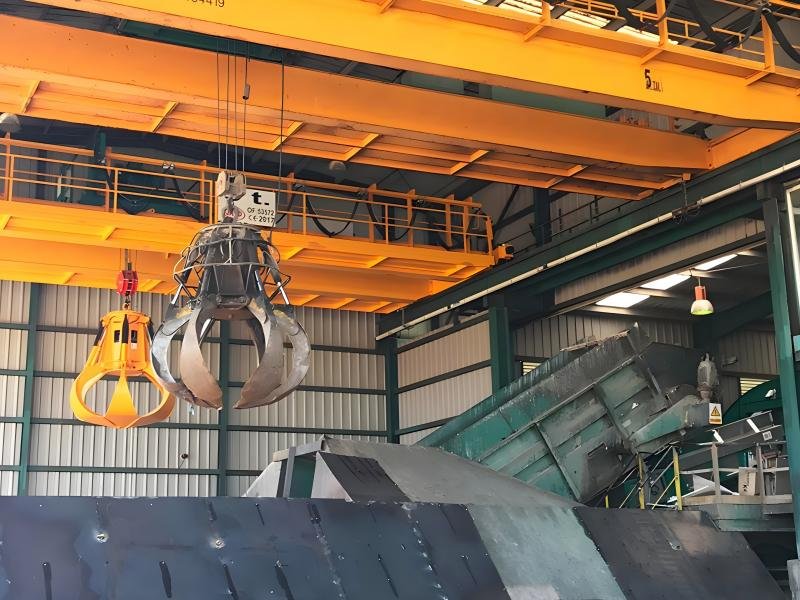 Crane Solution for Waste to Energy and Biomass Industry