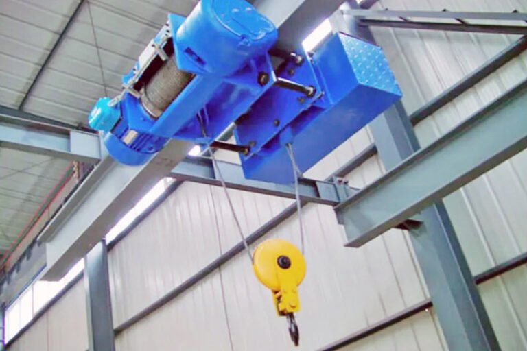 Low Headroom Wire Rope Electric Hoist-application