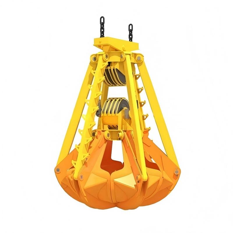Orange Peel Electric Grab Bucket