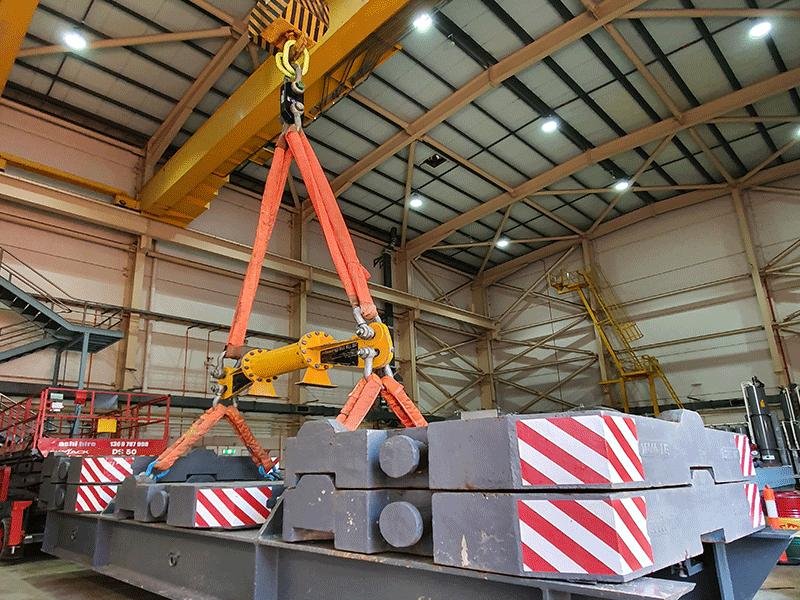 Overhead Crane Static Load Test