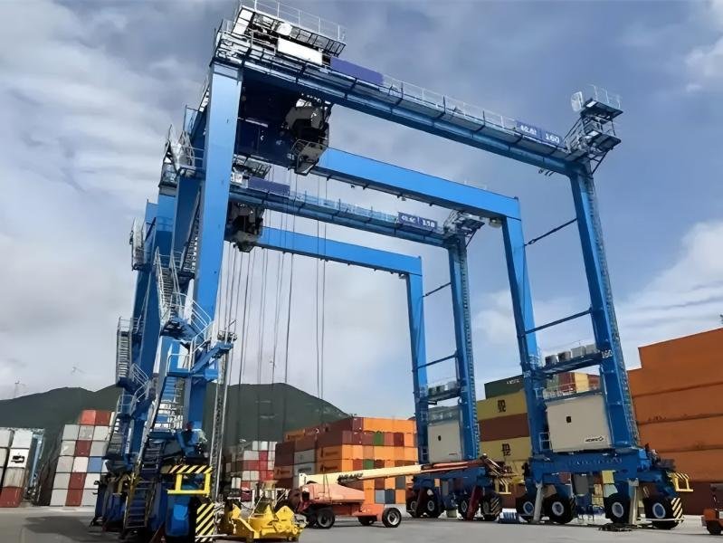 RTG Rubber Tyred Gantry Crane