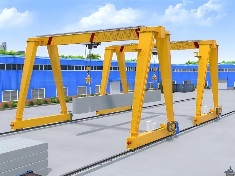 Single Girder Gantry Solution For precast concrete production