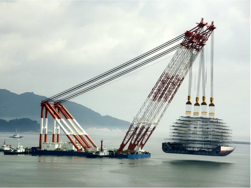 Floating Crane