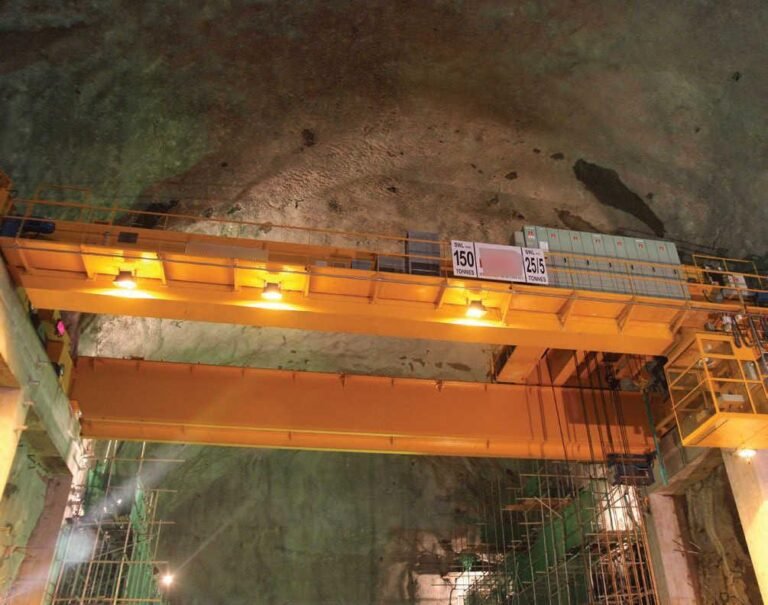Gantry Crane for Subway and Metro Construction Compact Design for Limited Spaces