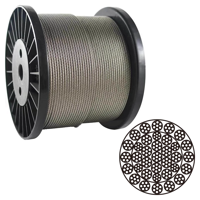 35W×7 Multi Layers Non-Rotating Steel Wire Rope