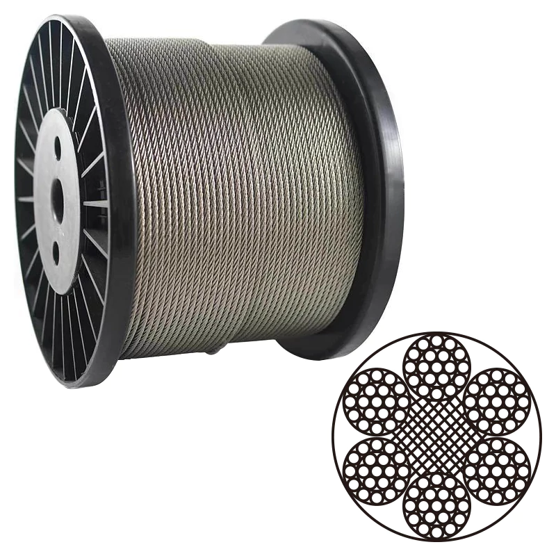 6×25Fi Steel Wire Rope