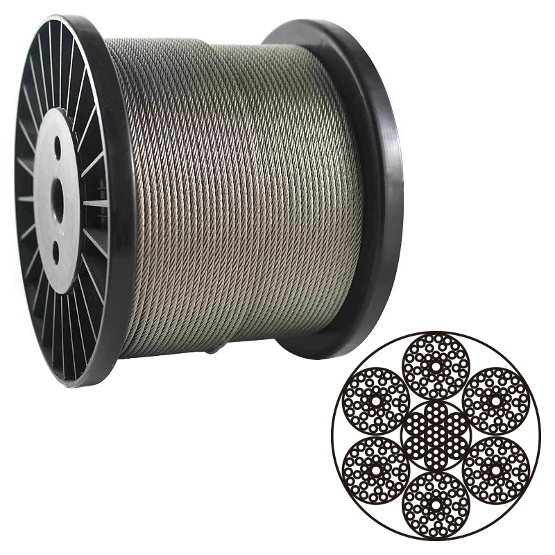 6×55SWS Steel Wire Rope