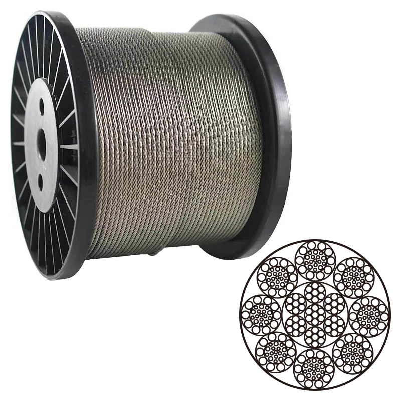 8×31SW Line Contact Steel Wire Rope