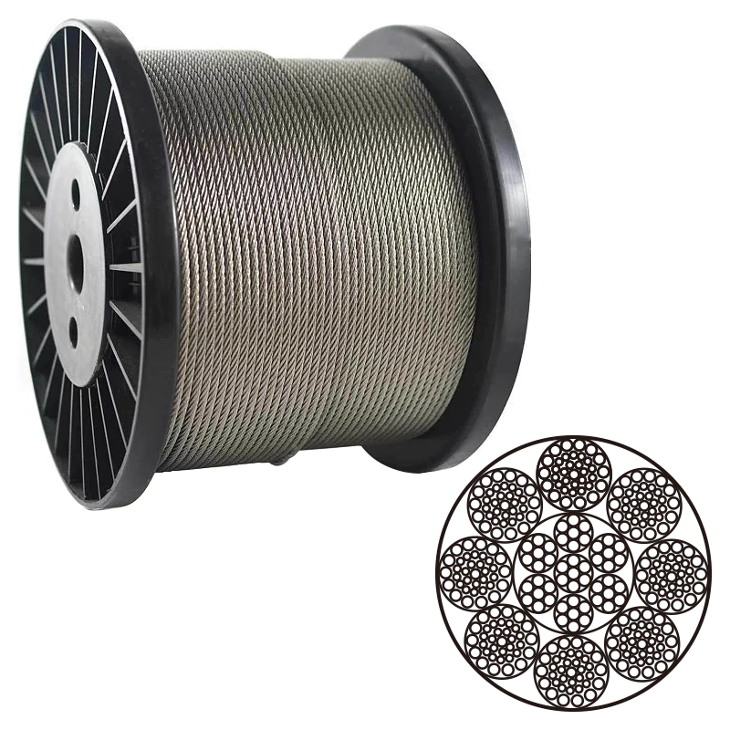 8×36SW Line Contact Steel Wire Rope