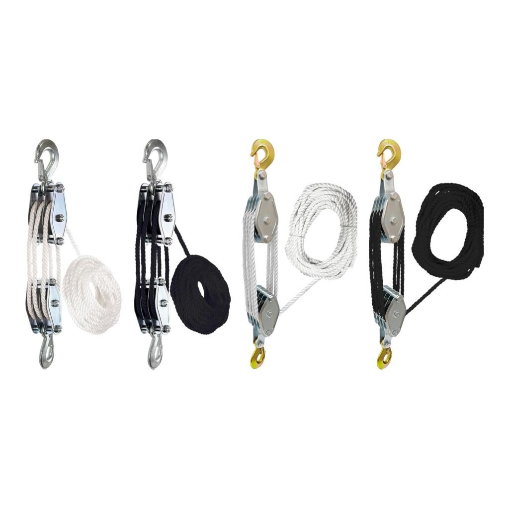 Block and Tackle Pulley System