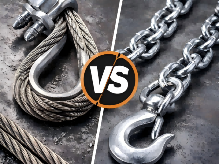 Chain vs Wire Rope Strength 1