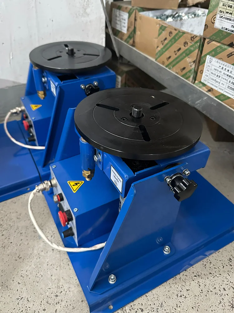 10kg Welding Positioner – Compact & Precision Turntable 16 10kg-welding-positioner-Live shooting