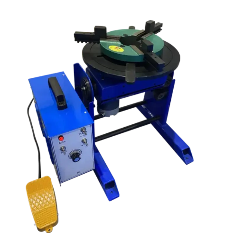 30kg plc touch screen +200chuck+ Pneumatic gun mount welding positioner