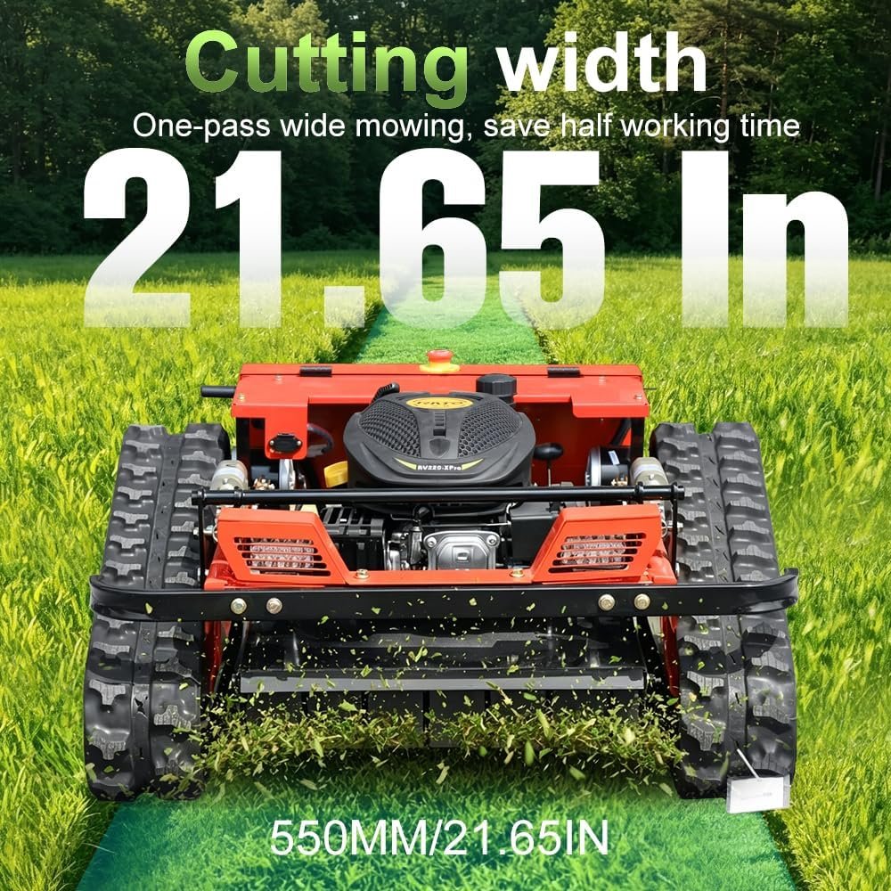 Remote Control Mower Cutting width_