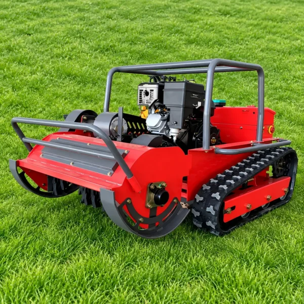 SDL Diesel 195-80 tracked remote control mower with 800 mm cutting width