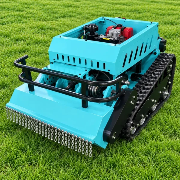 SDL Diesel 195-80B tracked remote control mower with 800 mm cutting width