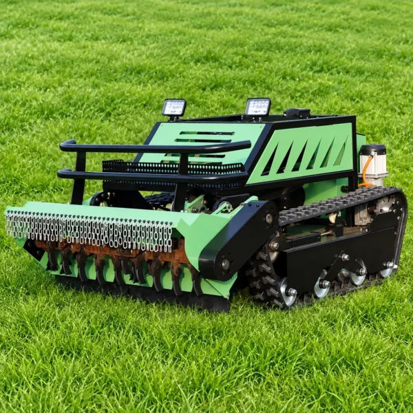 SDL Diesel 292-130B heavy-duty tracked remote control mower with 1300 mm cutting width