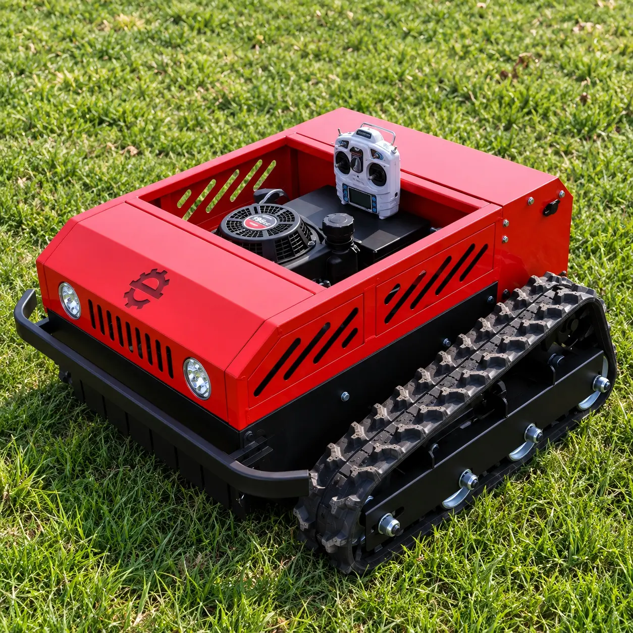 SDL224-55B Tracked Remote Control Mower 1 SDL224-55B tracked remote control mower with 550 mm cutting width