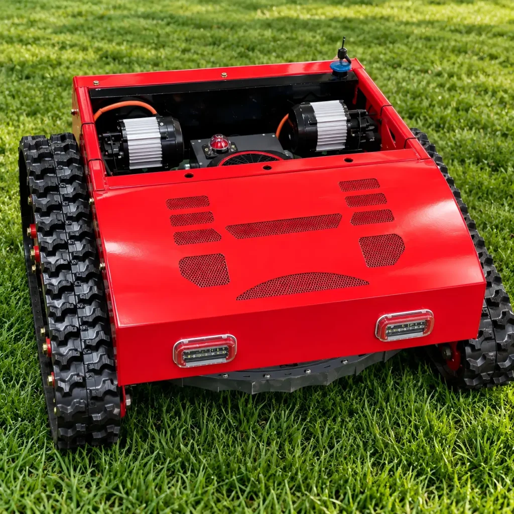 SDL452-80A tracked remote control mower with 800 mm cutting width