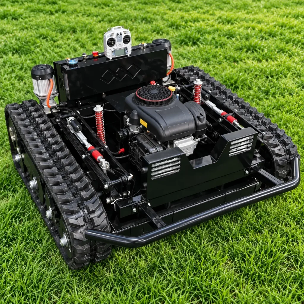 SDL608-80B heavy-duty tracked remote control mower with 800 mm cutting width