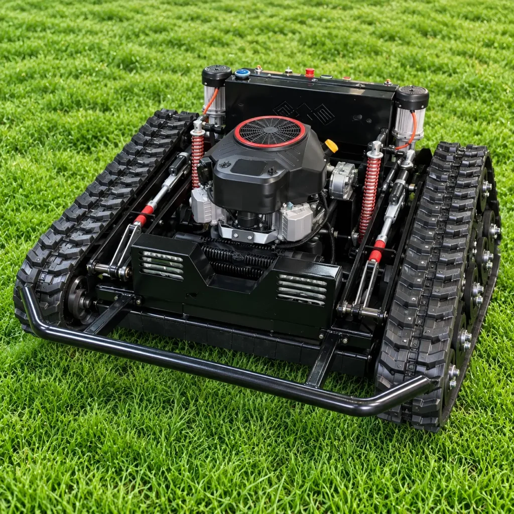 SDL764-90A heavy-duty tracked remote control mower with 900 mm cutting width