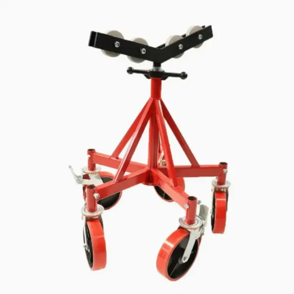H406 Heavy-Duty Folding Pipe Roller Stand (Up to 40")